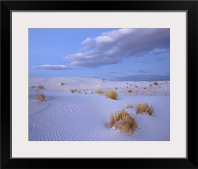 Sand Dunes At Sunset, White Sands NM, New Mexico