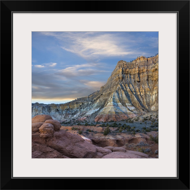 Sandstone cliff, Kodachrome Basin State Park, Utah