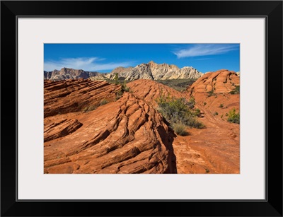 Sandstone Formations Snow Canyon State Park Utah