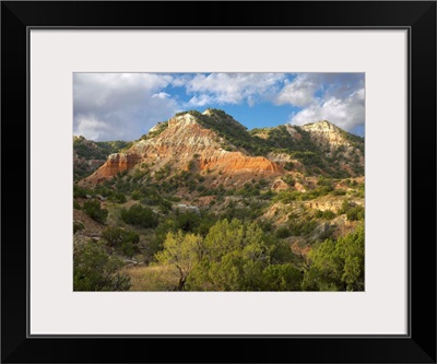 Sandstone mountains, Palo Duro Canyon State Park, Texas