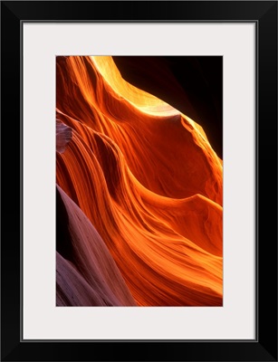 Sandstone walls, Antelope Canyon, Arizona