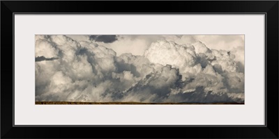 Storm and Sagebrush Desert Wyoming