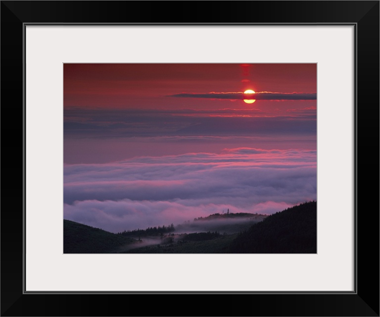 Sunrise at Hurricane Ridge, Olympic National Park, Washington