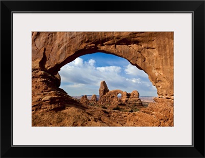 Turret Arch through North Window Arch, Arches National Park, Utah