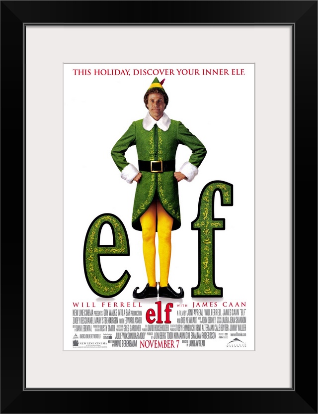 2003 American Christmas comedy movie directed by Jon Favreau and written by David Berenbaum, starring Will Ferrell, James ...