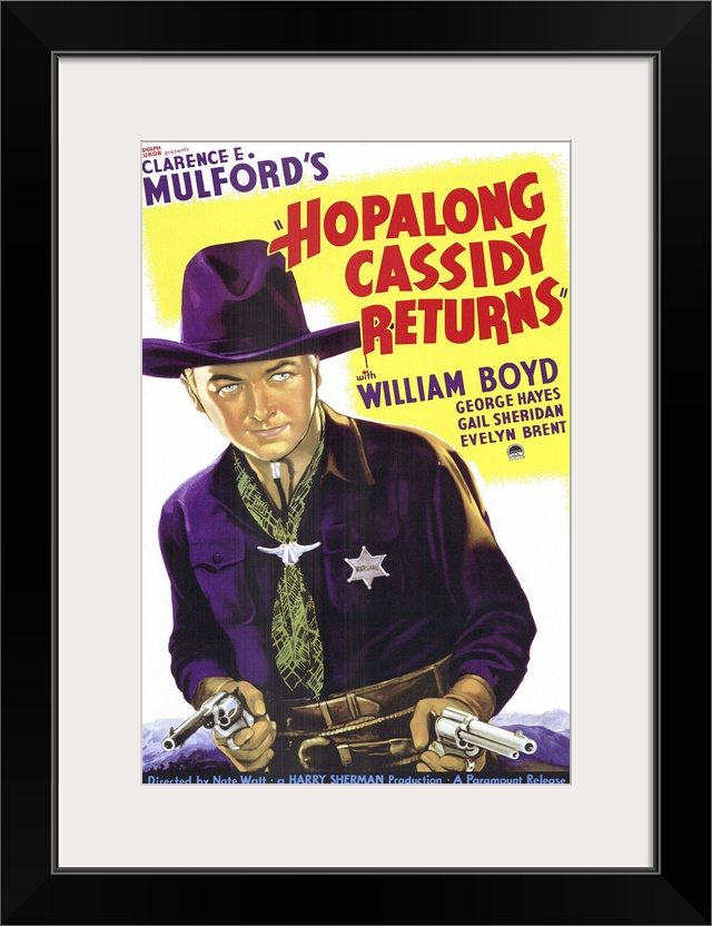 In the seventh entry in the Hopalong Cassidy series, Hoppy (Boyd) faces a lady outlaw, Lilli Marsh (Brent), who, of course...