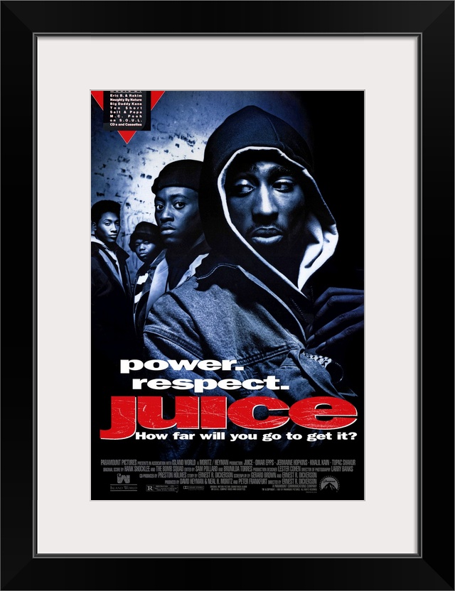 Day-to-day street life of four Harlem youths as they try to earn respect (juice) in their neighborhood. Q, an aspiring dee...