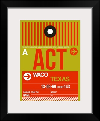 ACT Waco Luggage Tag I