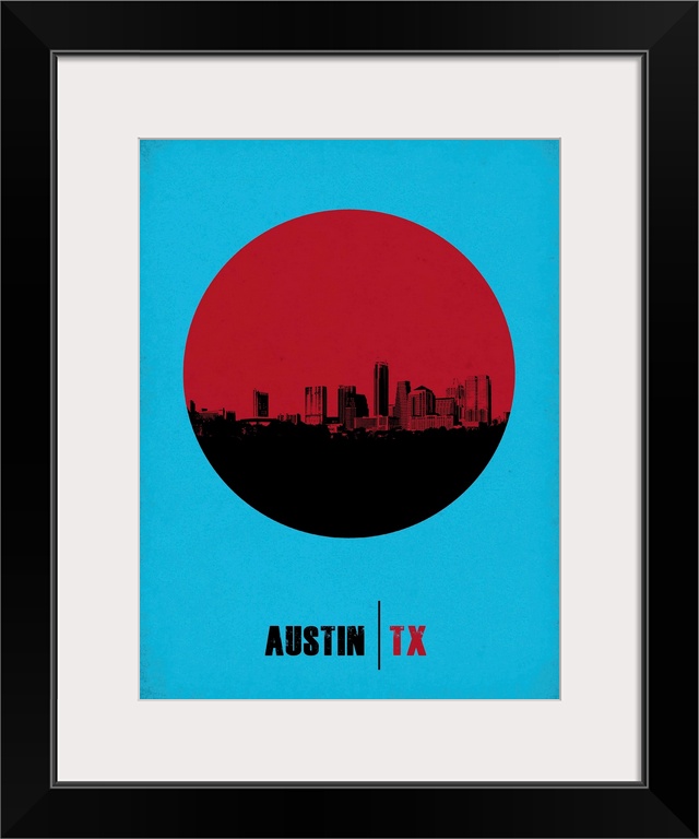 Austin Circle Poster I