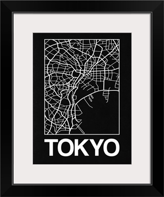 Black Map of Tokyo