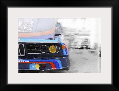 BMW Lamp and Grill Watercolor