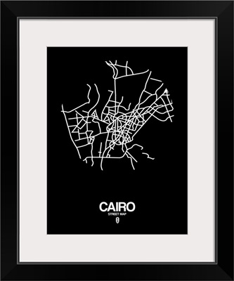 Cairo Street Map Black