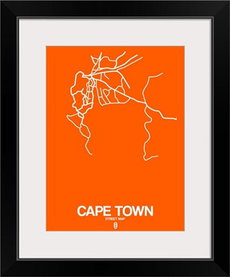 Cape Town Street Map Orange