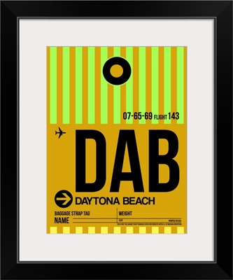 DAB Daytona Beach Luggage Tag I
