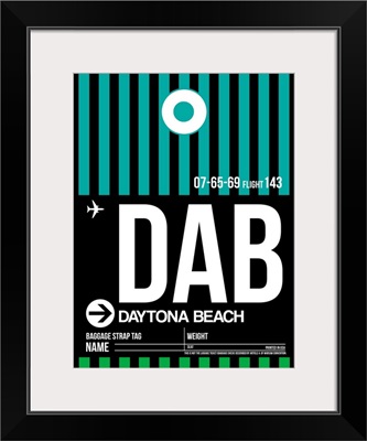 DAB Daytona Beach Luggage Tag II