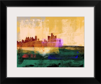 Detroit Abstract Skyline II