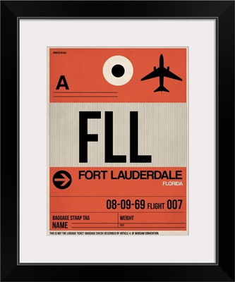 FLL Fort Lauderdale Luggage Tag I