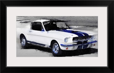 Ford Mustang Shelby Watercolor
