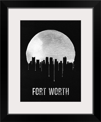 Fort Worth Skyline Black