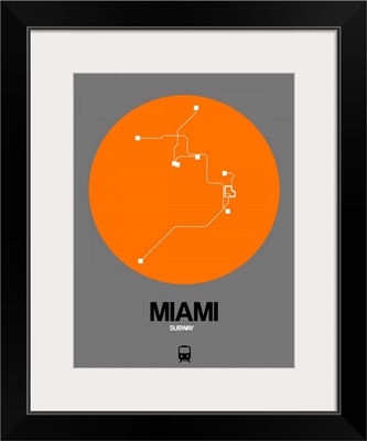 Miami Orange Subway Map