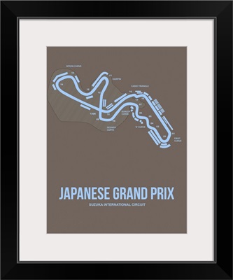 Minimalist Japanese Grand Prix Poster I