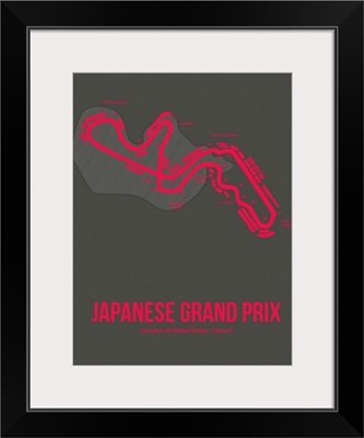 Minimalist Japanese Grand Prix Poster III