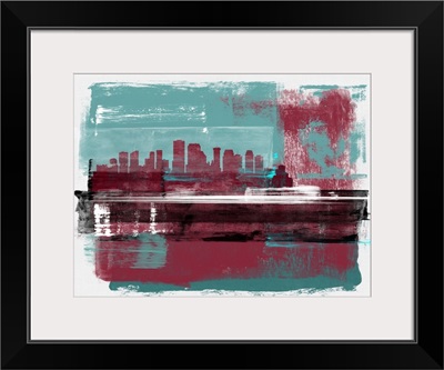 New Orleans Abstract Skyline I