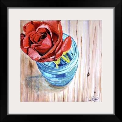 Rose in Jar
