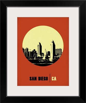 San Diego Circle Poster II