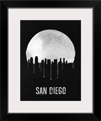 San Diego Skyline Black