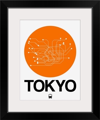 Tokyo Orange Subway Map