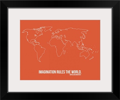 World Map Quote Poster III
