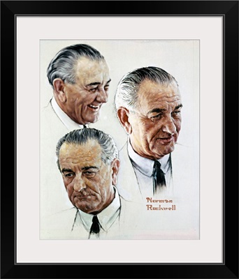 Portrait Of Lyndon B. Johnson