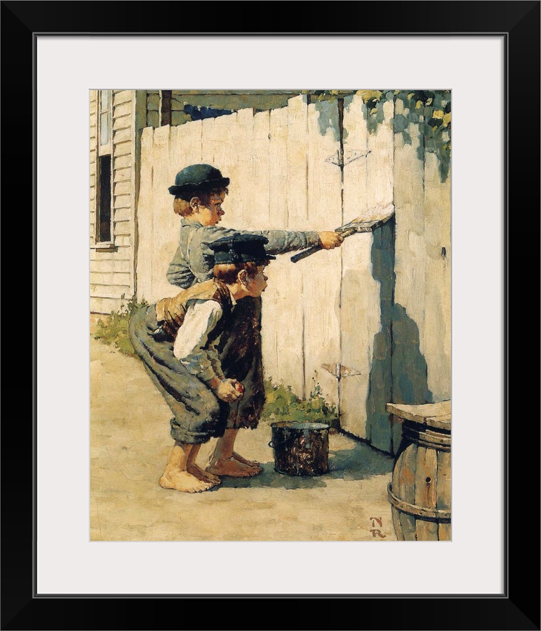Originally oil on canvas. Approved by the Norman Rockwell Family Agency.
