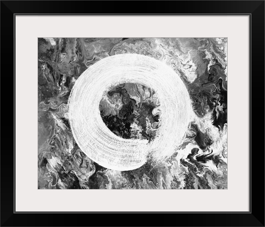 Enso represents the way of Zen as a circle of emptiness and form, void and fullness. The Enso circle is born from emptines...