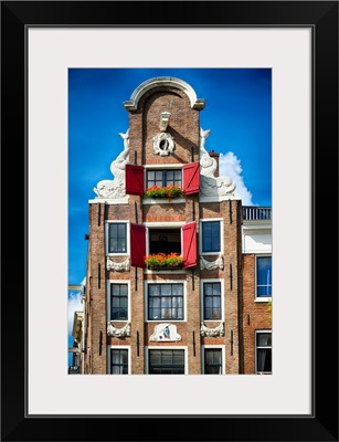 Gabled House In Amsterdam
