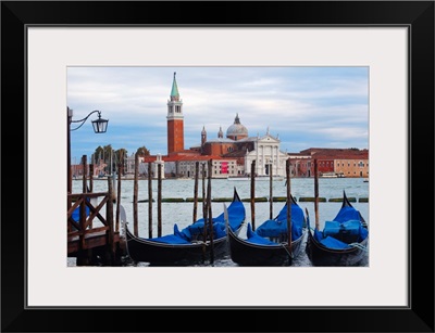 Gondola Station  on Grand Canal, St Mark Square, Venice, Veneto,