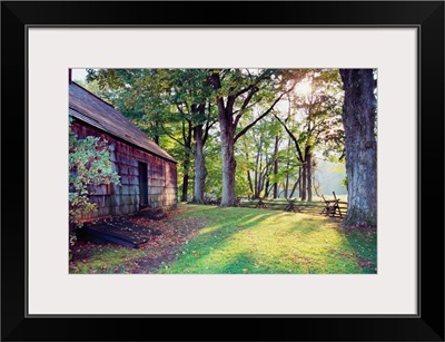 Old Farmhouse in Autumn