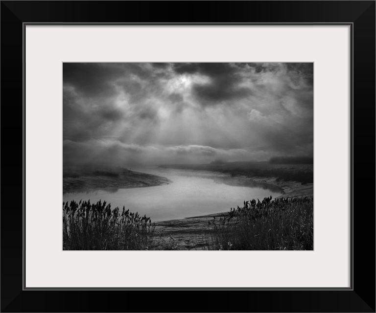 Rays of light over the Marshes