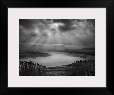 Rays of light over the Marshes