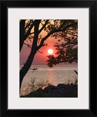Sunset over Lower New York Bay