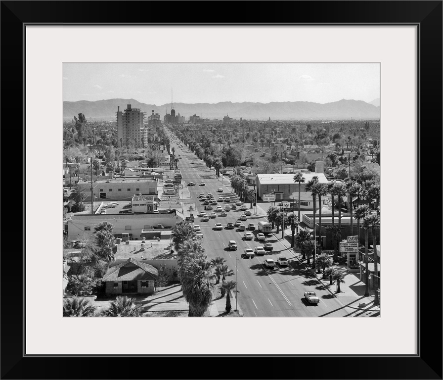 1960's Downtown Phoenix Arizona USA.