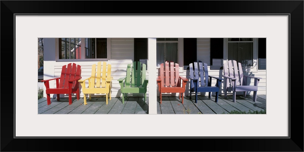 Adirondack Chairs Porch Plymouth Vermont