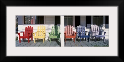 Adirondack Chairs Porch Plymouth Vermont