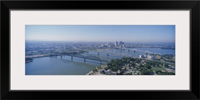 Aerial view of a city, Louisville, Kentucky