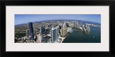 Aerial view of a city, Miami, Miami Dade County, Florida,