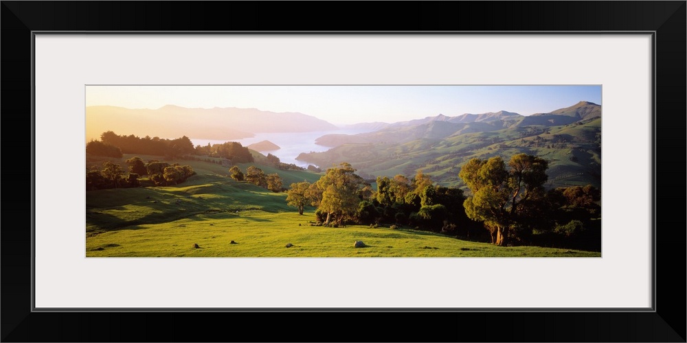 Akaroa Harbor Canterbury New Zealand