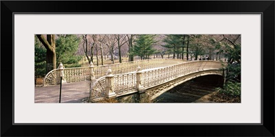 Arch bridge in a park, Central Park, Manhattan, New York City, New York State