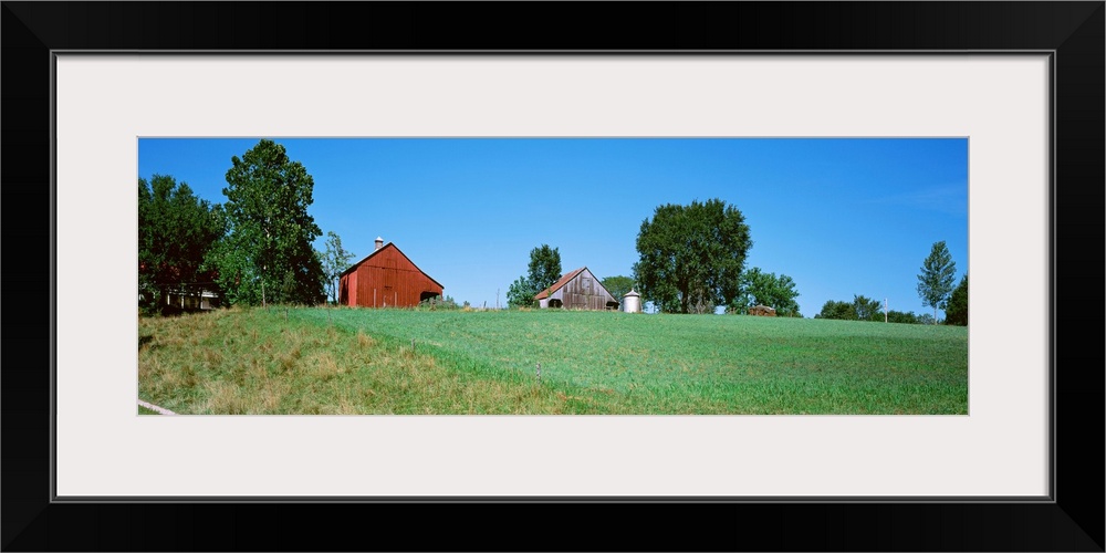 Barn in a field, Missouri