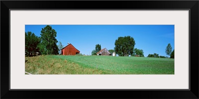 Barn in a field, Missouri